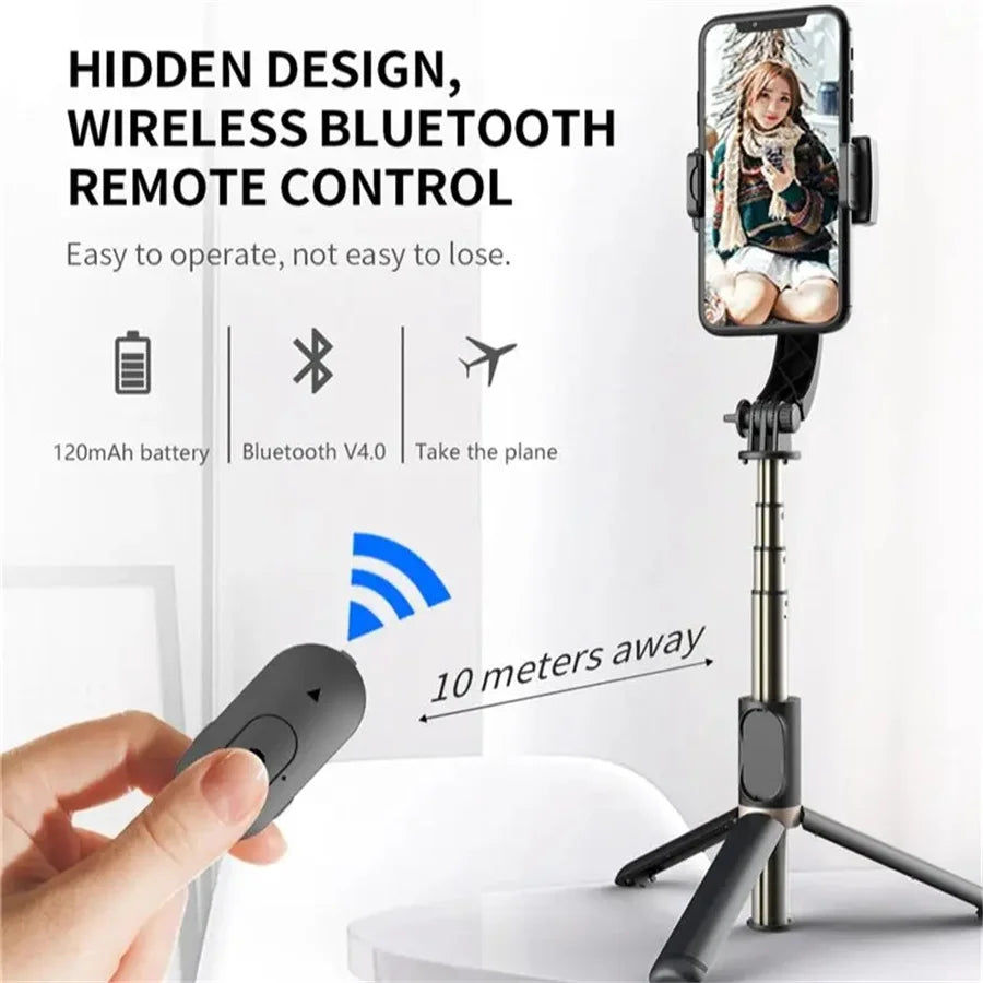 2025 Bluetooth Wireless Selfie Stick Tripod