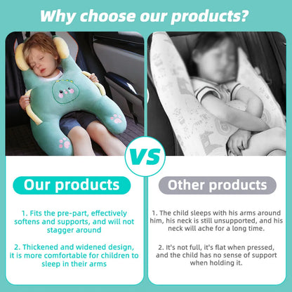 Car Pillow for Kids Car Sleeping Safety