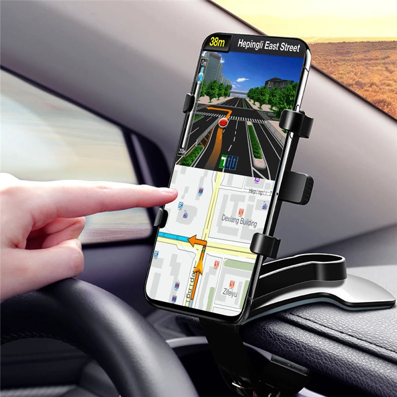 3 in 1 Car Phone Holder Dashboard Rearview Mirror