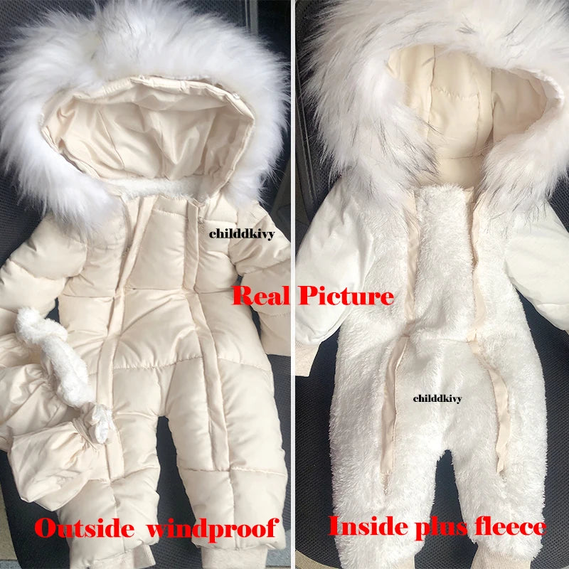 Winter Newborn Baby Girl Clothes Thicken