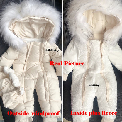 Winter Newborn Baby Girl Clothes Thicken