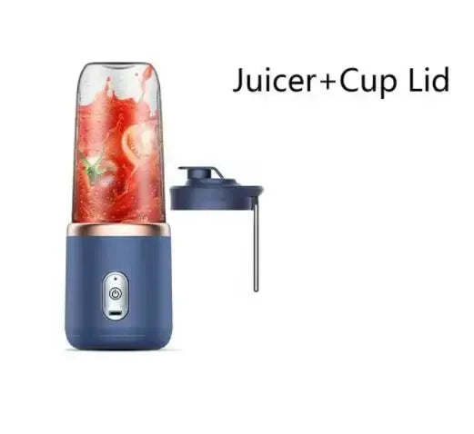 Portable Blender Bottle Electric 6 Blades Multifunction