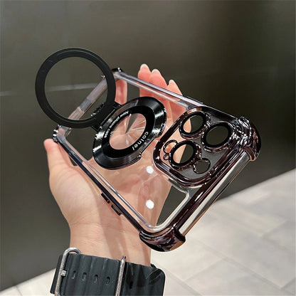 Luxury Plating Shockproof Magnetic Bracket