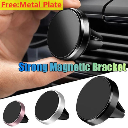 Magnetic Car Phone Holder Mount Air Vent Smartphone