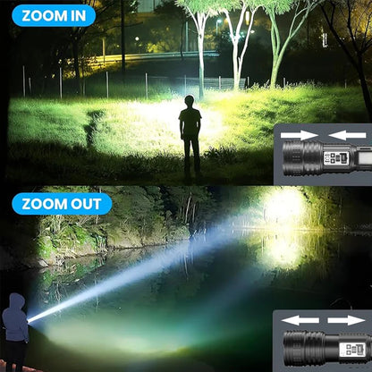 Super Big Flashlight USB Rechargeable