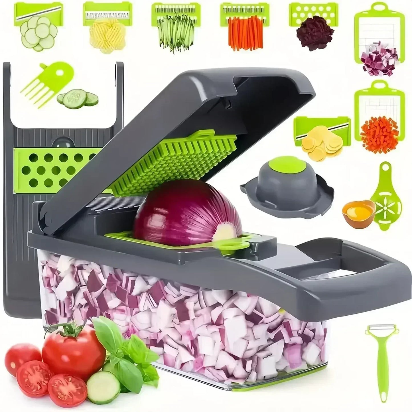 14/16 in 1 Multifunctional Vegetable Chopperina