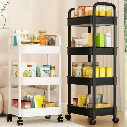 Multi-functional storage shelf