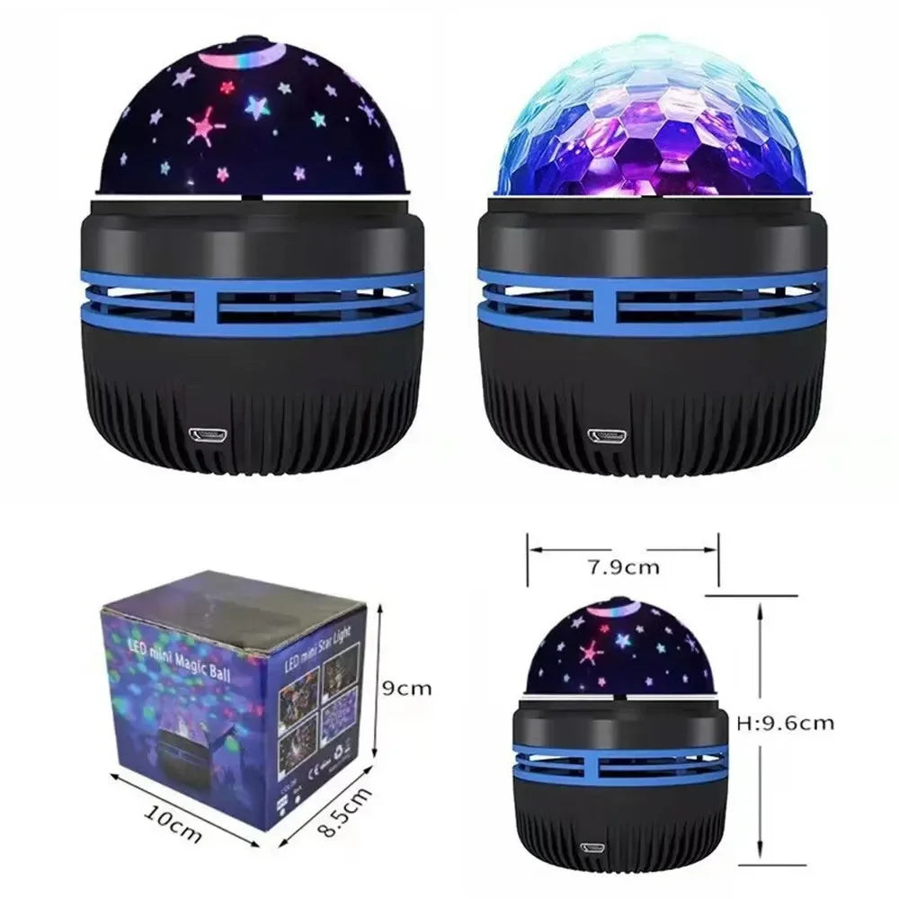 Galaxy Star Led Projector Night Light USB