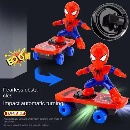 New Spiderman Automatic Flip Rotation Skateboard