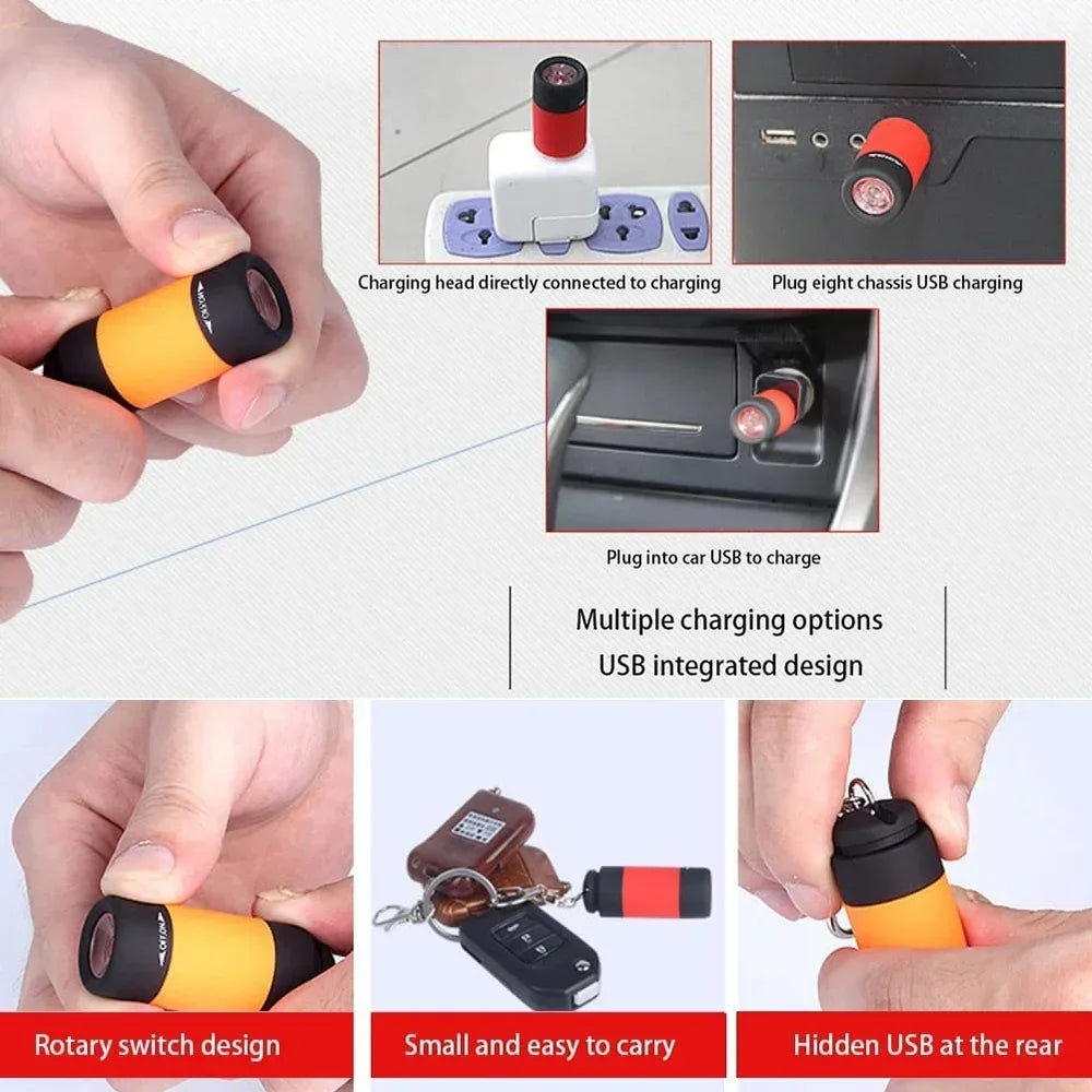 USB Rechargeable LED Multifunctional