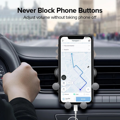 Gravity Car Phone Holder Air Vent Mount