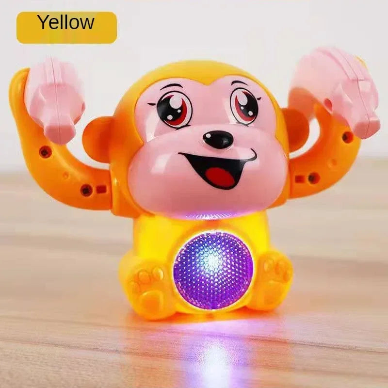 Baby Toys Electric Tumbling Monkey Light Music Puzzle Sound Tipping