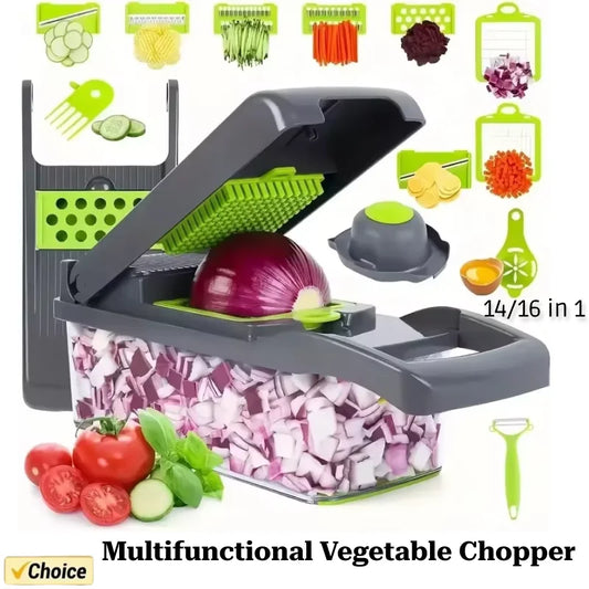 14/16 in 1 Multifunctional Vegetable Chopperina