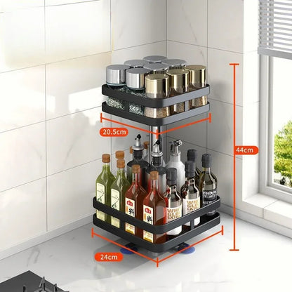 360°Rotation Spice Rack