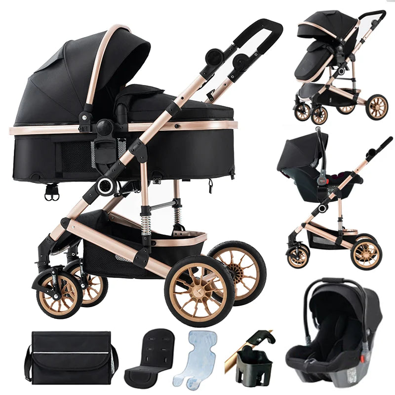 Baby Stroller 3 in 1 Newborn Baby carriage