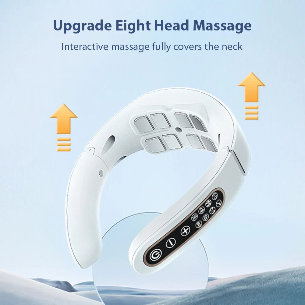 Electric Neck Massager 8 Heads 6 Modes