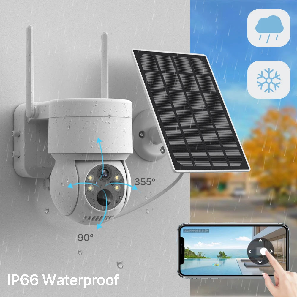 Outdoor WiFi 4MP HD PTZ Camera