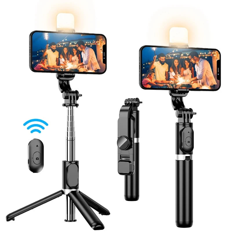 Portable 41 Inch Selfie Stick Phone Tripod