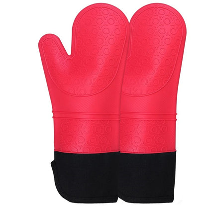 1PC Insulated Oven Gloves Silicone Heat-proof