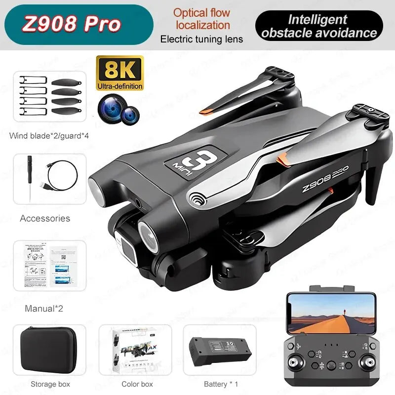 Z908 Pro Max Drone Professional 8K