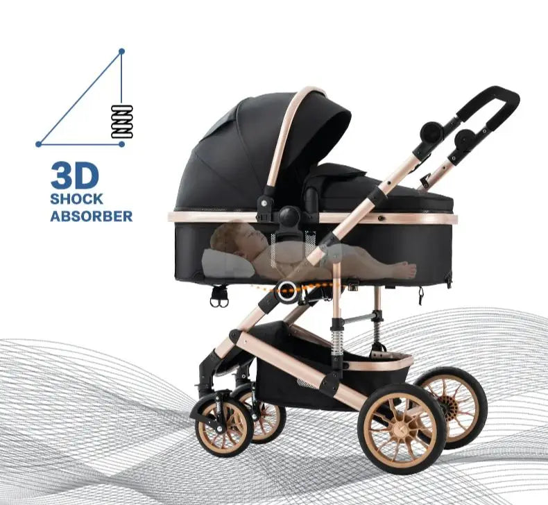 Baby Stroller 3 in 1 Newborn Baby carriage