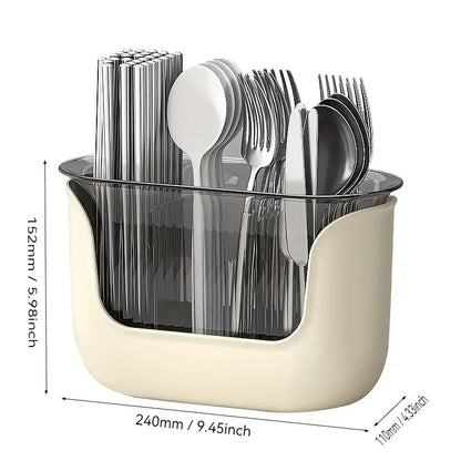 Kitchen Chopstick Drain Storage Basket