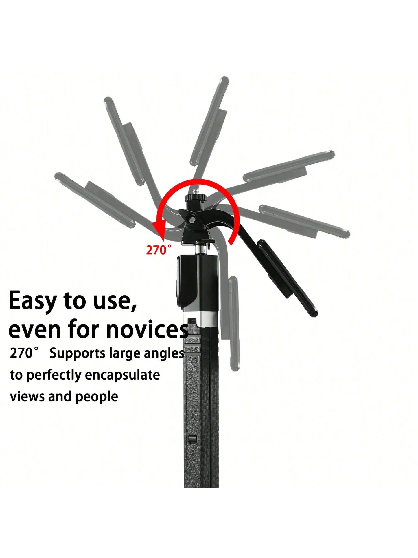 170 Cm Selfie Stick Tripod Retractable With Wireless