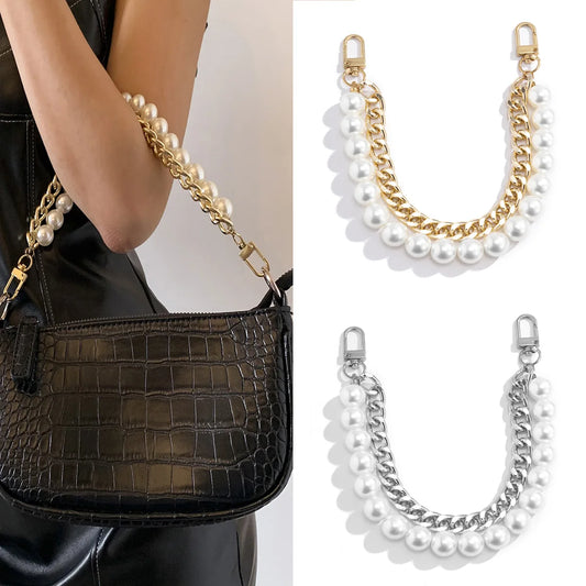 24cm Pearls Chain Strap For Handbag Fashion Accessories For Handbags Handles