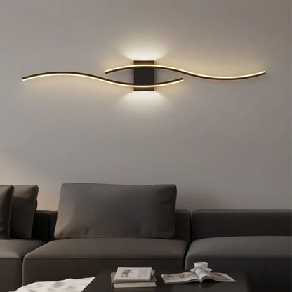 Moder LED Wall Lamp Long Strip Wall Lamps TV Background