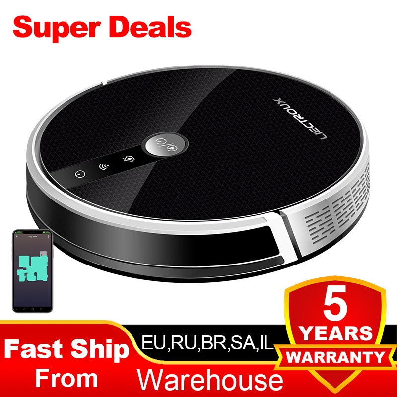 LIECTROUX/LILIN C30B Robot Vacuum Cleaner