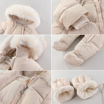 Winter Newborn Baby Girl Clothes Thicken