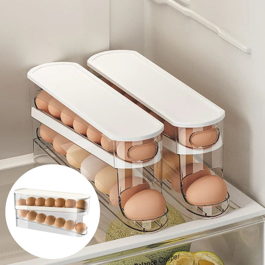 Double Layer Rolling Egg Dispenser