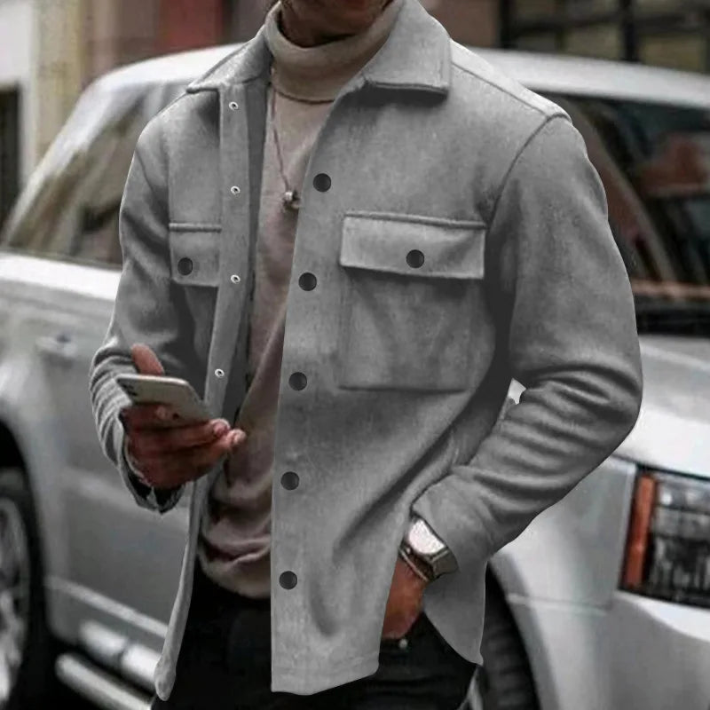 2024 Men's Jacket Business Casual Slim