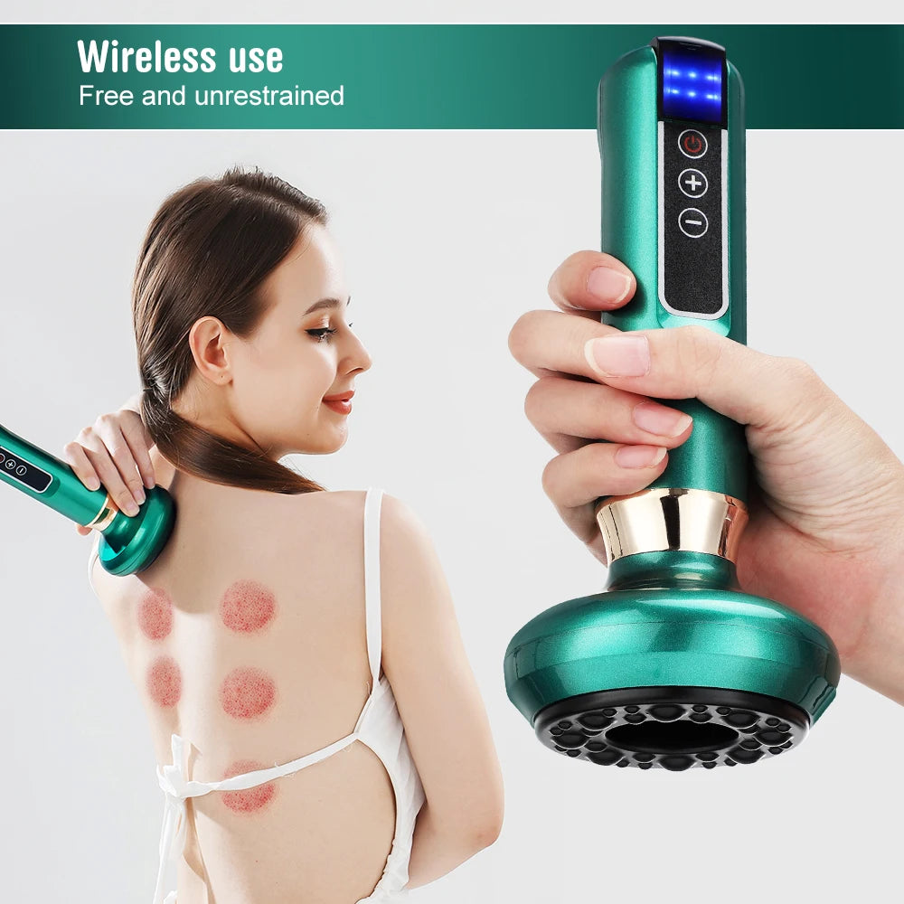 Electric Cupping Massager Vacuum Suction Cup GuaSha