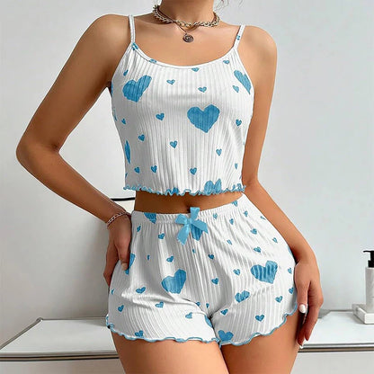 Women's Pajamas Set Sleepwear 2 PCS