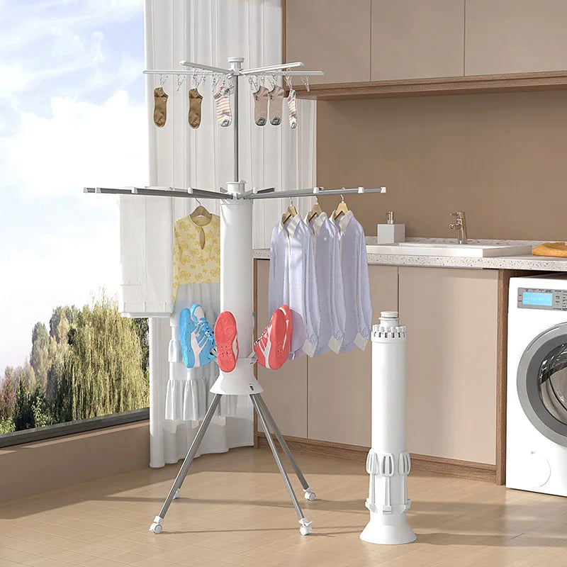 Foldable Clothes Drying Rack