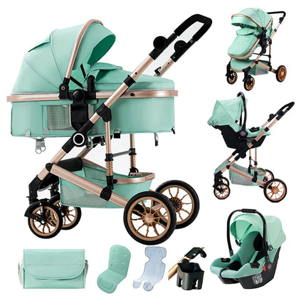 Baby Stroller 3 in 1 Newborn Baby carriage