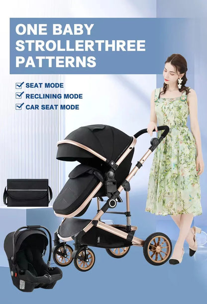 Baby Stroller 3 in 1 Newborn Baby carriage