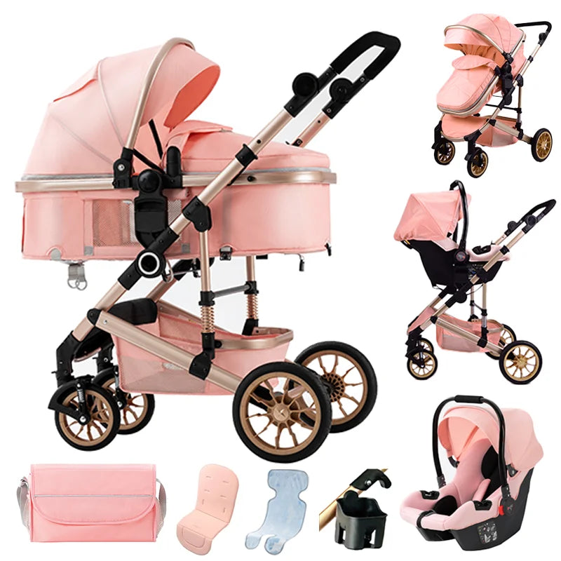 Baby Stroller 3 in 1 Newborn Baby carriage