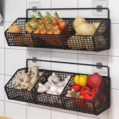 Wall Mounted Storage Rack Kitchen Shelf