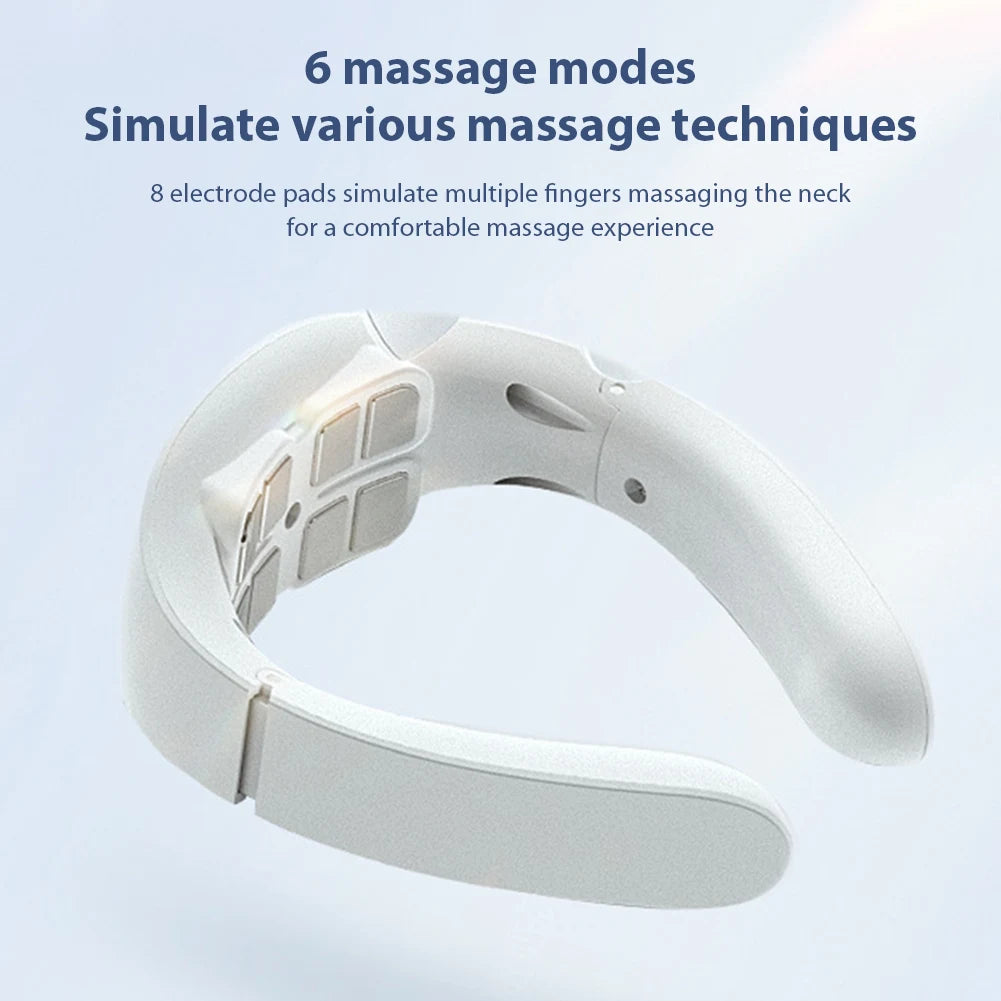 Electric Neck Massager 8 Heads 6 Modes