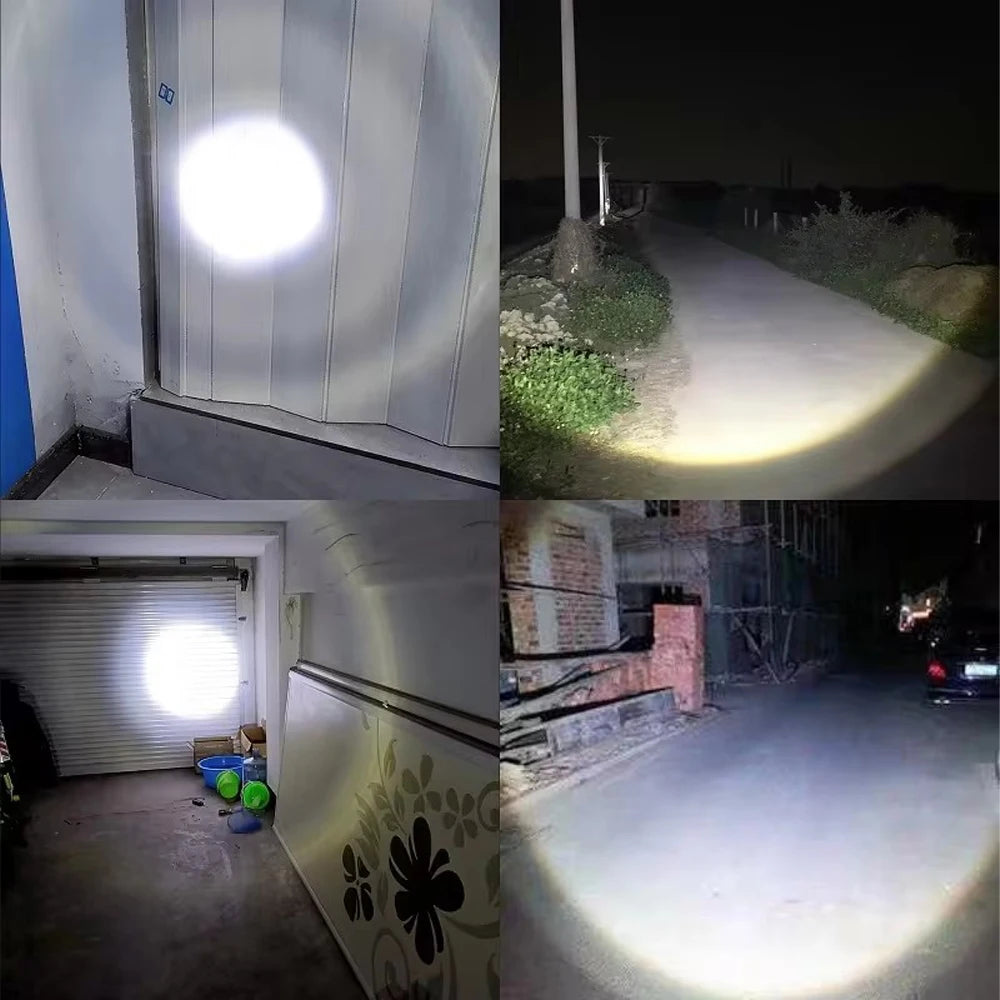 Super Bright Flashlight Built-in Battery