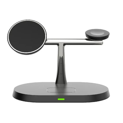 30W 3 in 1 Magnetic Wireless Charger Stand For Magsafe iPhone