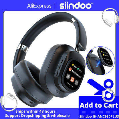 Siindoo JH-ANC930Plus Hybrid Wireless Headphone