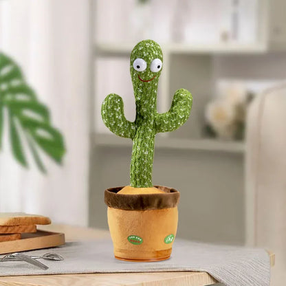 Dancing Cactus Repeat Talking Toy Electronic Plush Toys