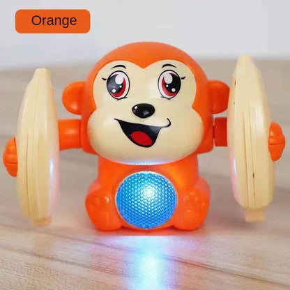 Baby Toys Electric Tumbling Monkey Light Music Puzzle Sound Tipping