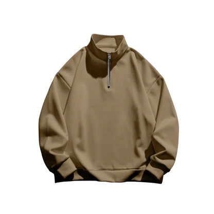 Autumn and winter new men's fleece sweatshirt