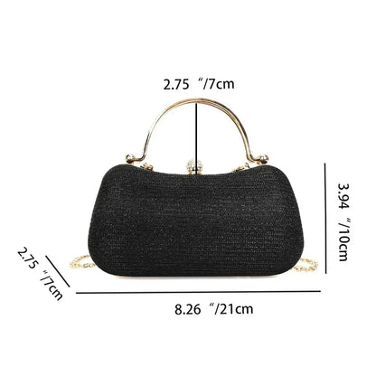 1Pcs Wedding Bridal Beaded Women Evening Bag