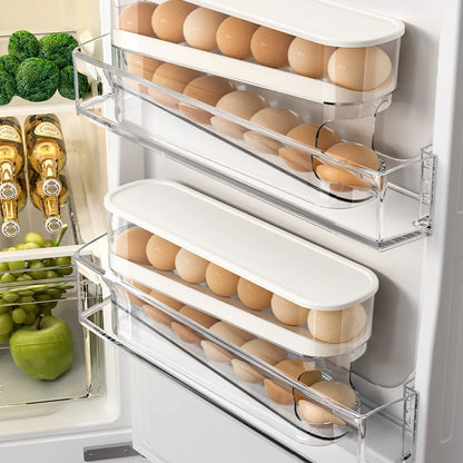 Double Layer Rolling Egg Dispenser