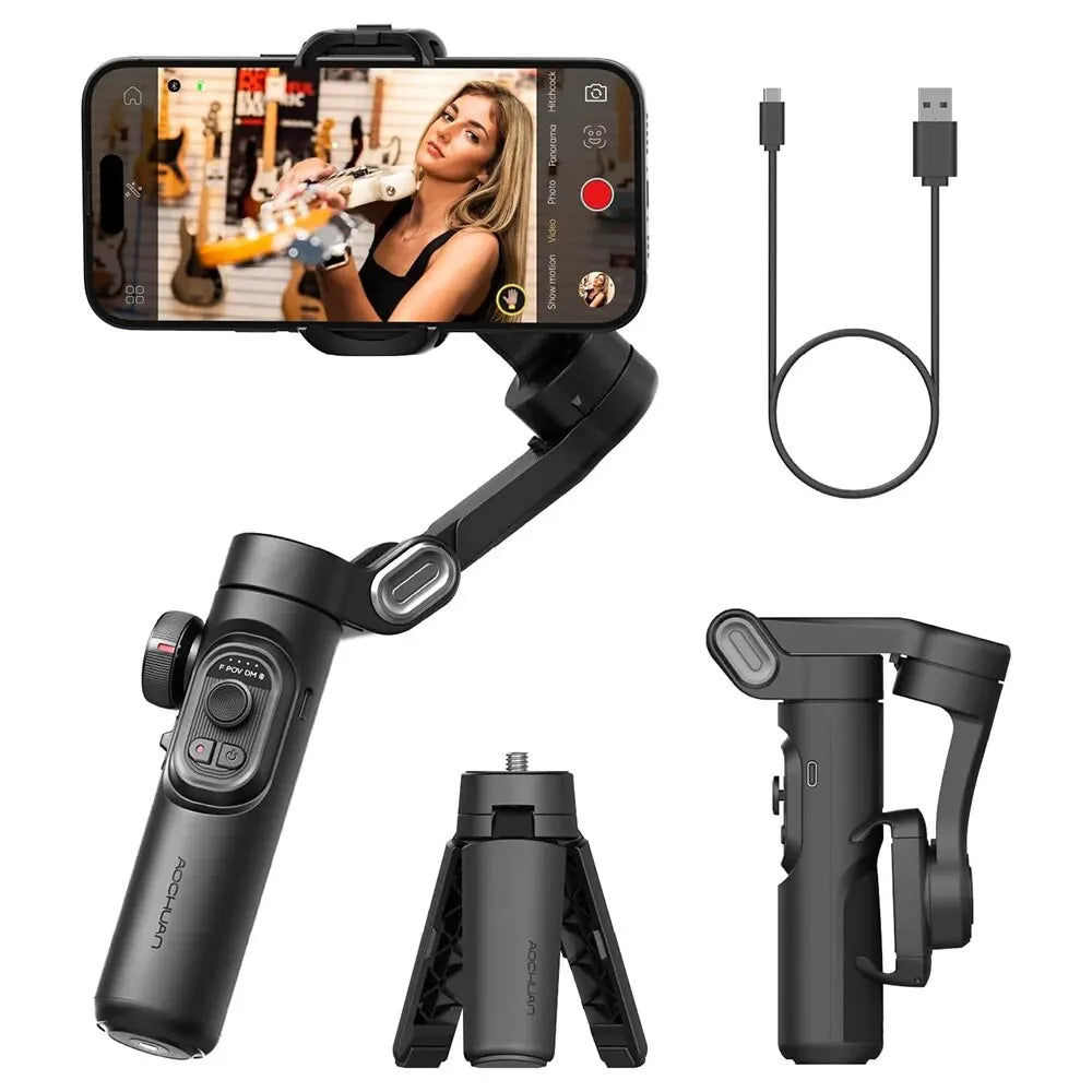 AOCHUAN 3-Axis Handheld Gimbal Stabilizer SmartXE